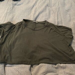 Altard state dark green crop t shirt